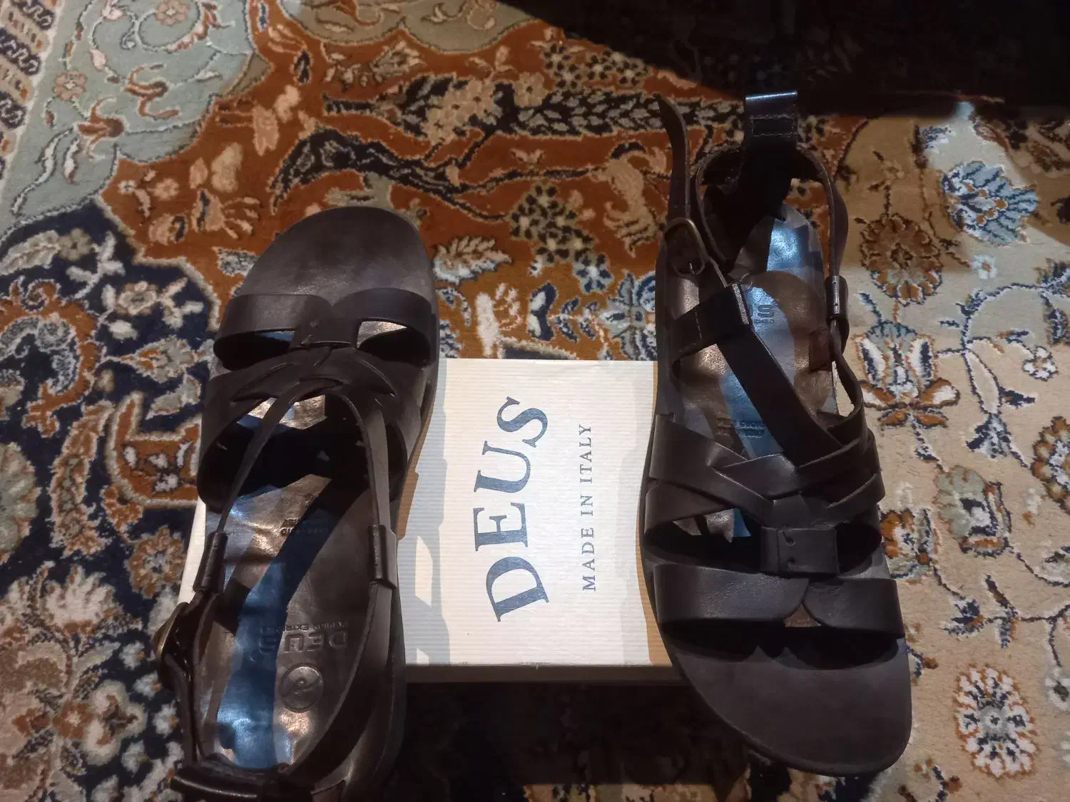 کفش صندل تمام چرم گاو ایتالیایی مارک Deus|کیف، کفش، کمربند|شاهین‌شهر, شهرک گلدیس|دیوار
