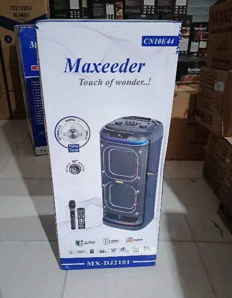 اسپیکر بلوتوثی تکی MAXEEDER مدل 10E44فروش اقساطی|سیستم صوتی خانگی|خرم‌آباد, |دیوار