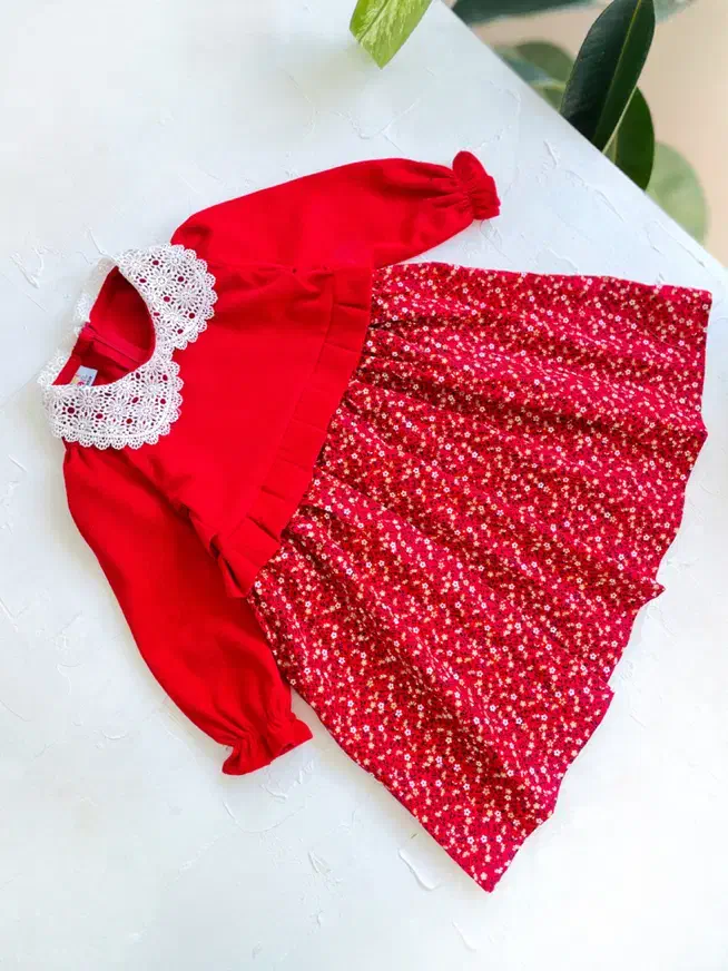 پیراهن دخترانه|کفش و لباس بچه|مشهد, هنرستان|دیوار