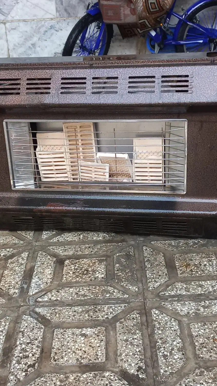 بخاری گازی تضمین سالم بودن|بخاری، هیتر، شومینه|دامغان, |دیوار