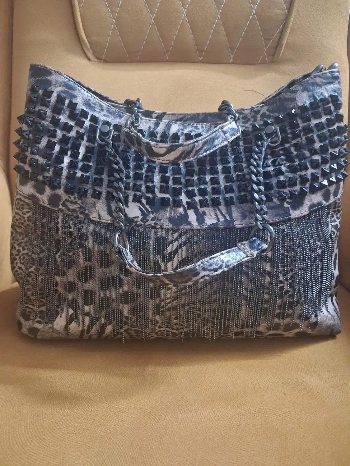 کیف و کفش ست خارجی پلنگی|کیف، کفش، کمربند|قم, حاج زینل|دیوار