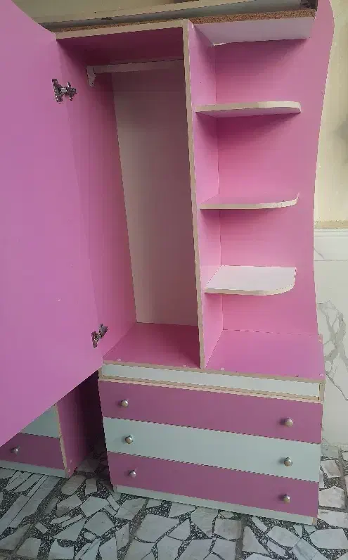 کمد و تخت بچه|تخت و سرویس خواب|بابلسر, |دیوار