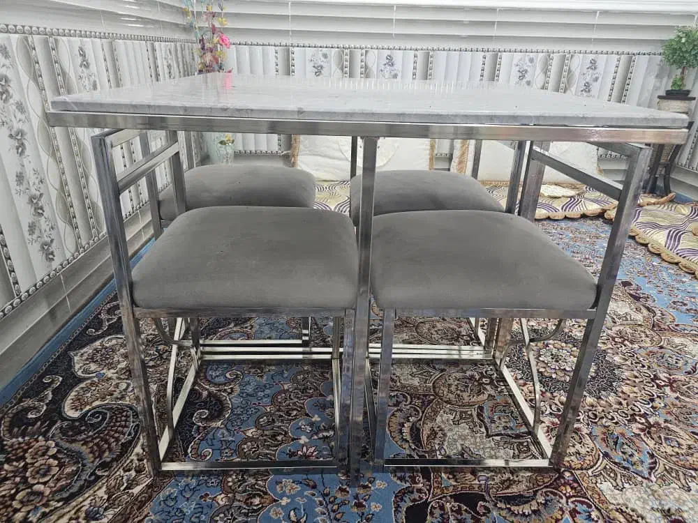 میز نهارخوری|میز و صندلی غذاخوری|کورین, |دیوار