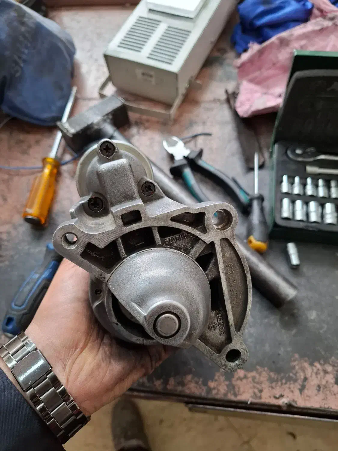 استارت ۲۰۶ بوش آلمانی اصل|قطعات یدکی و لوازم جانبی|شیراز, ده پیاله|دیوار