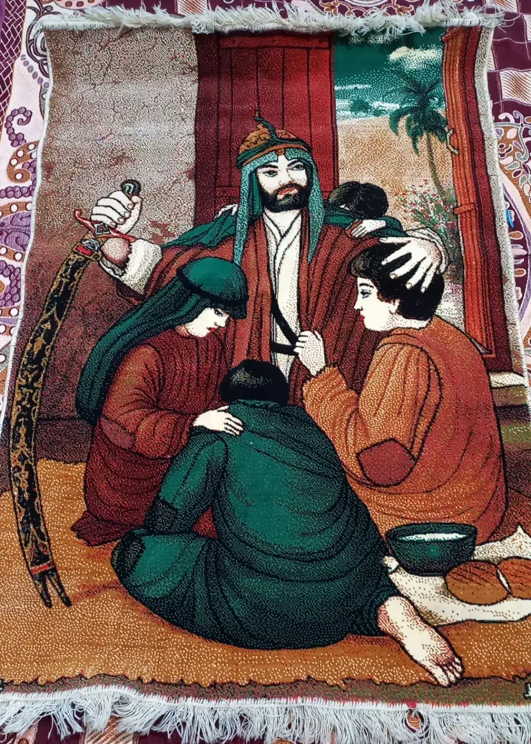 قالیچه نو|فرش|اندیمشک, |دیوار