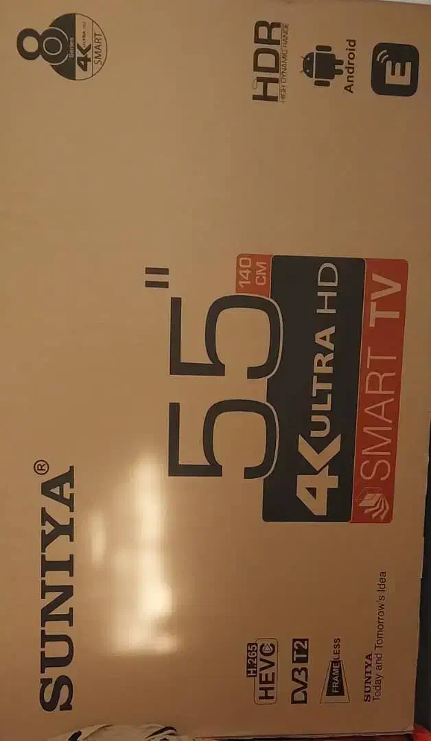 تلویزیون ۵۵اینچ سونیا، فورکِی|تلویزیون و پروژکتور|رشت, شالکو|دیوار