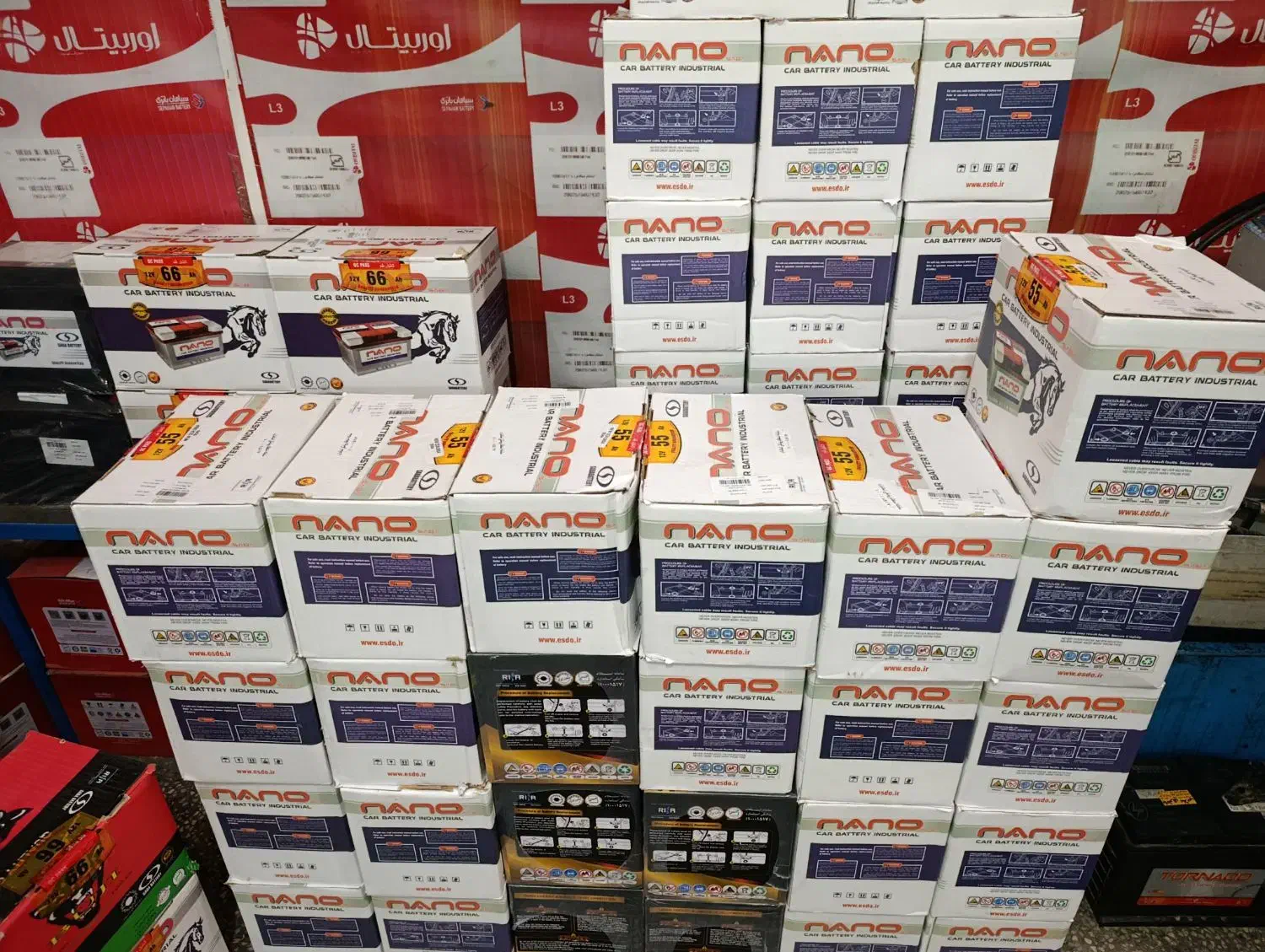 باطری ماشین/ باتری تعاونی/ پراید پژو/مشهد|قطعات یدکی و لوازم جانبی|مشهد, شهید آوینی|دیوار