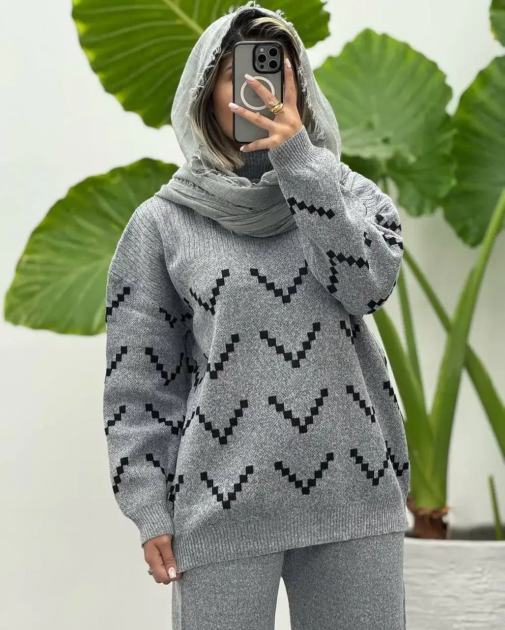 بلوز شلوار بافت|لباس|زرندیه, |دیوار