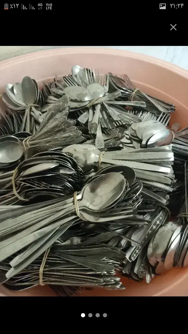 قاشق وچنگال|ظروف سرو و پذیرایی|همدان, |دیوار