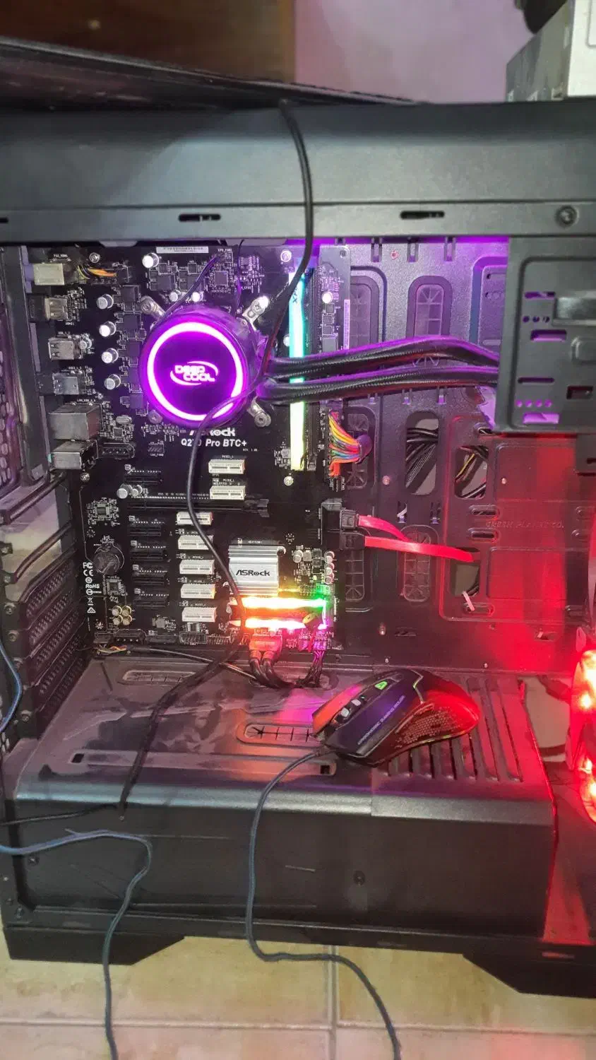 کیس مناسب گیمینگ/تاور/طراحی/RGB/واترکولر xpg cup|رایانه رومیزی|قرچک, شهرک الحدید|دیوار