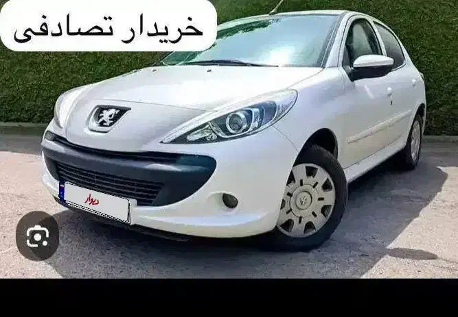 پژو ۲۰۷ اتوماتیک tu/ معاوضه تصادفی|خودرو سواری و وانت|اصفهان, خانه اصفهان|دیوار