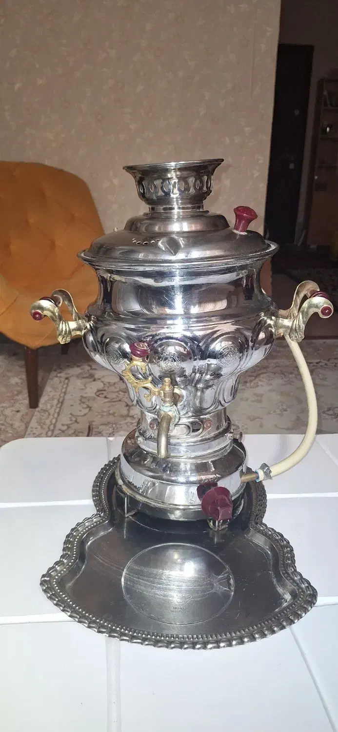سماور گازی|قوری، کتری، قهوه‌ساز دستی|قم, انسجام|دیوار