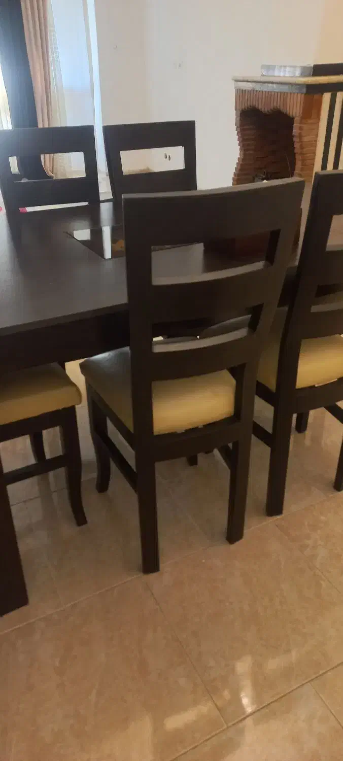 صندلی و میز غذا خوری|میز و صندلی غذاخوری|ساری, |دیوار