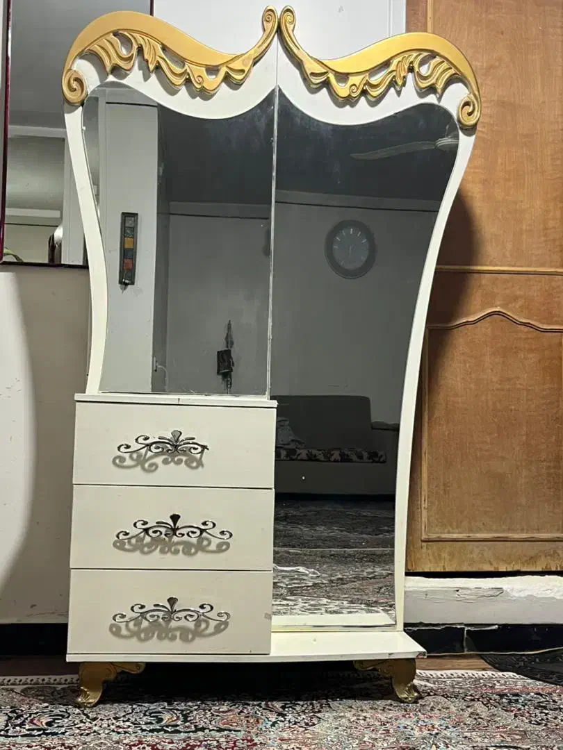 کمد آرایشی|تخت و سرویس خواب|شوشتر, |دیوار