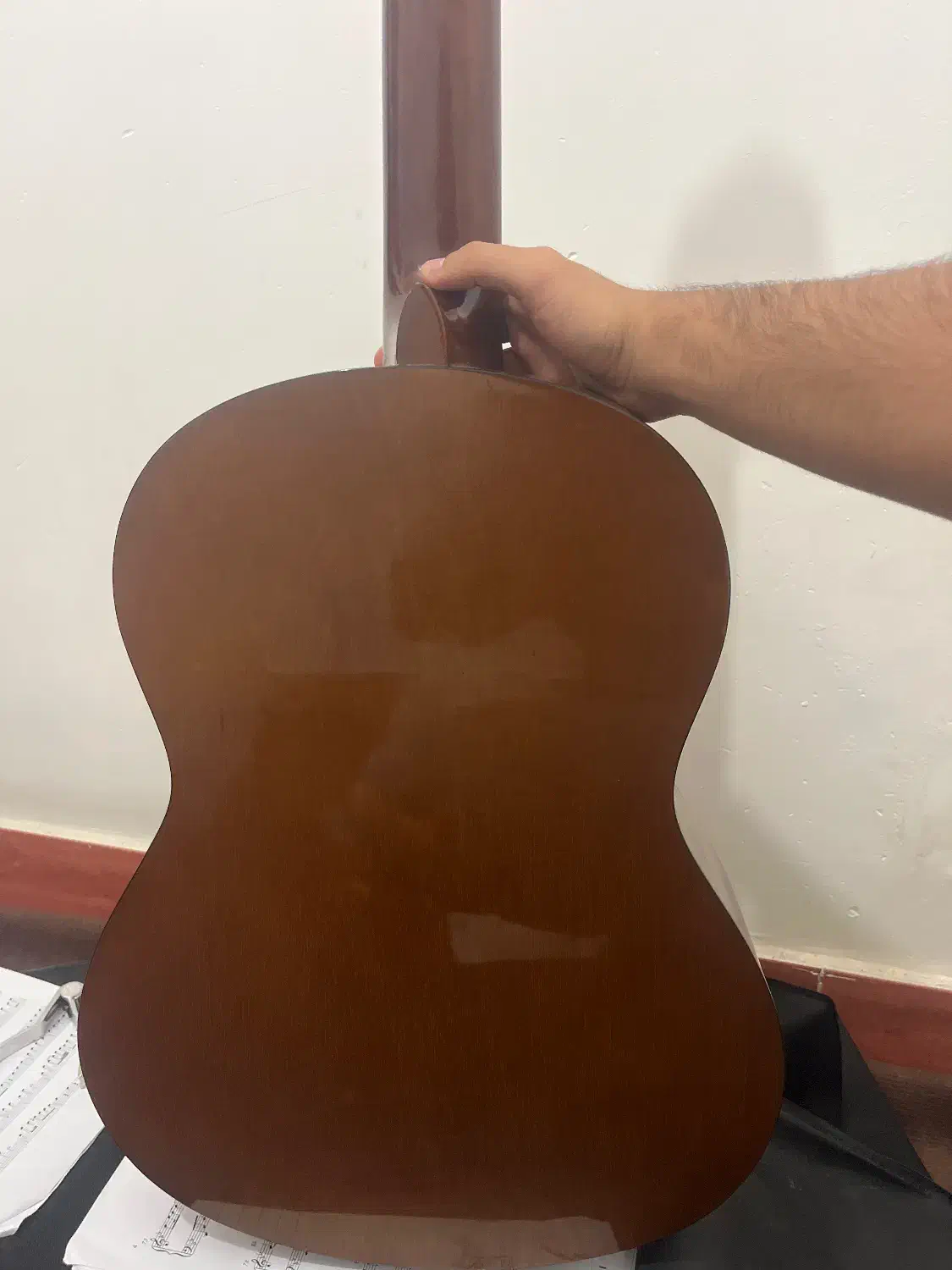 گیتار یاماها c70|گیتار، بیس، امپلیفایر|گرگان, |دیوار