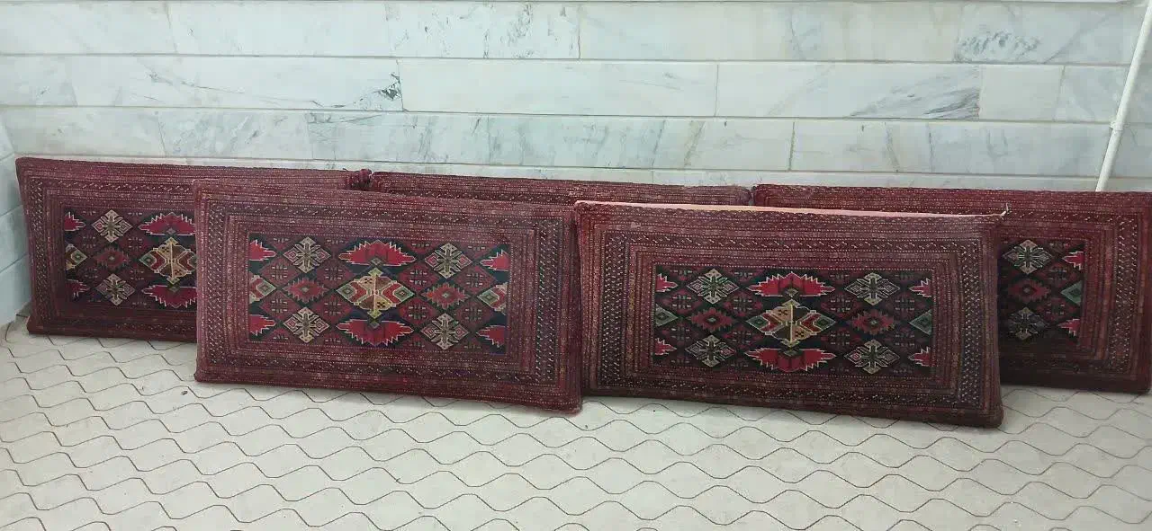 پشتی دست باف ترکمن|پشتی|قم, نیروگاه|دیوار