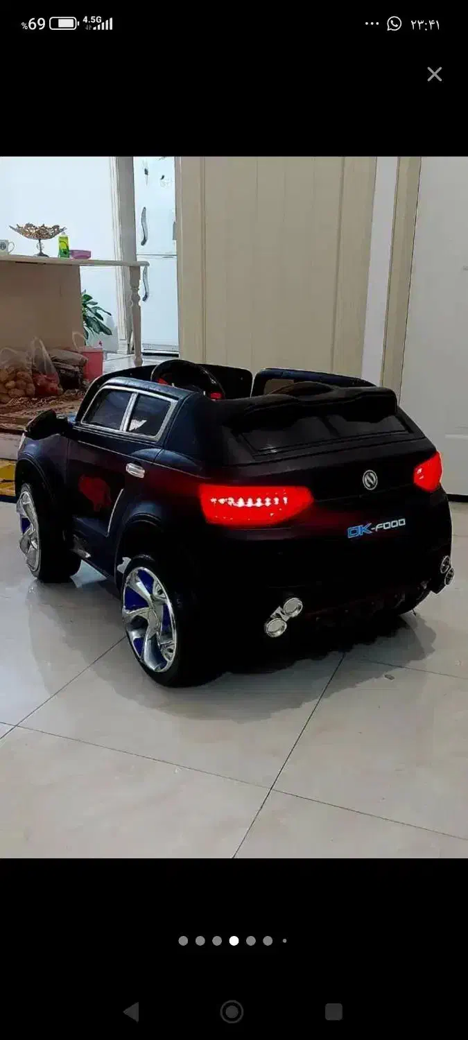 ماشین شارژی در حد نو موزیکال سالم|اسباب‌‌بازی|مشگین شهر, |دیوار