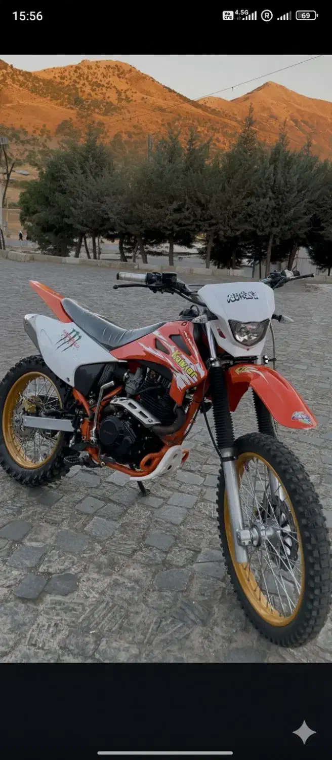 تریل 250cc|موتورسیکلت|گنبد کاووس, |دیوار