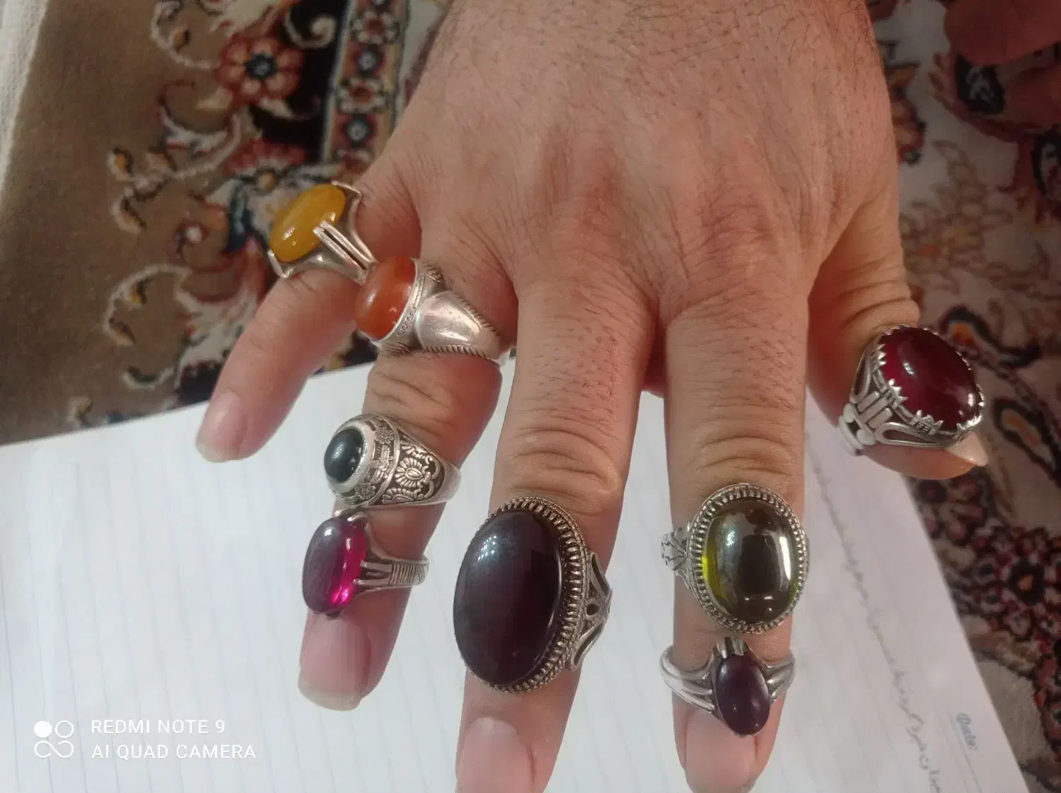 انگشتر نقره|بدلیجات|فردیس, شهرک شهید حسینی|دیوار