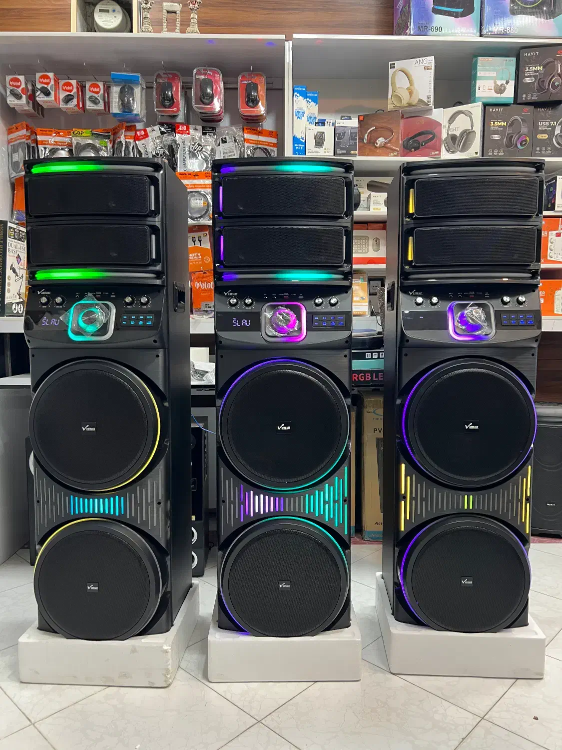 پارتی باکس ایستاده برقی شارژی|پخشکننده همراه|زاهدان, |دیوار