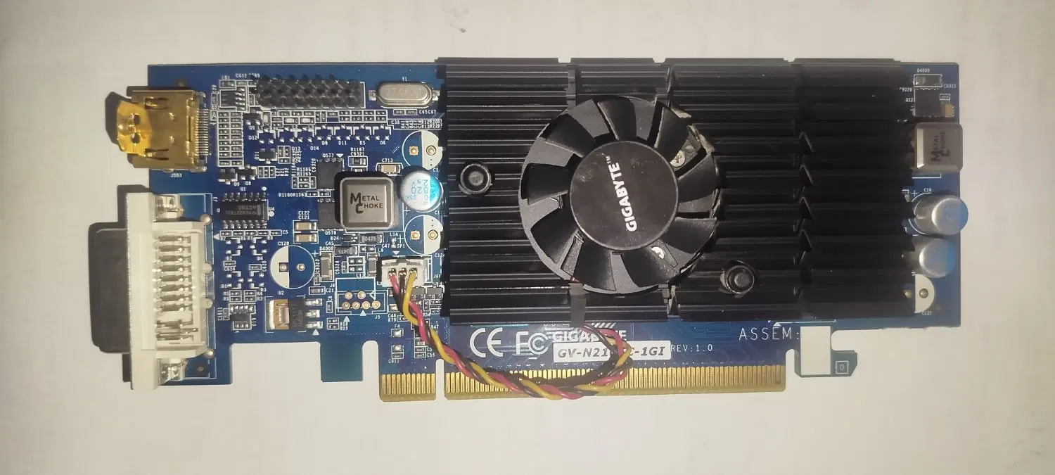Gigabyte GeForce 210 1GB|قطعات و لوازم جانبی رایانه|اسلام‌شهر, شهرک قائمیه|دیوار