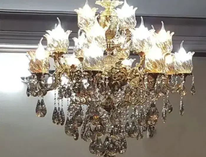 لوستر برنجی|لوستر و چراغ آویز|پاکدشت, پاکدشت (مامازند)|دیوار