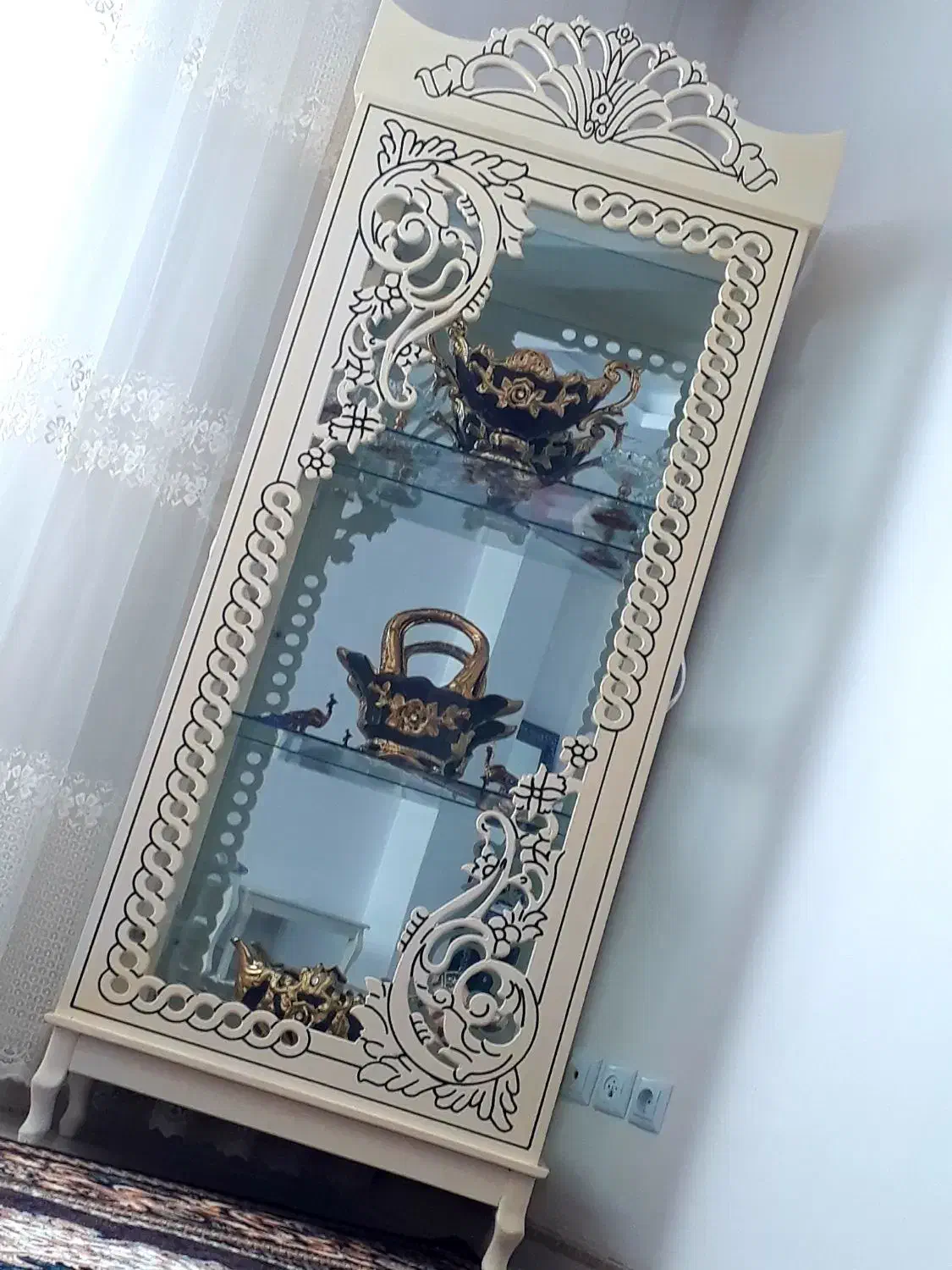 بوفه چوبی|بوفه، ویترین، کنسول|گرمی, |دیوار