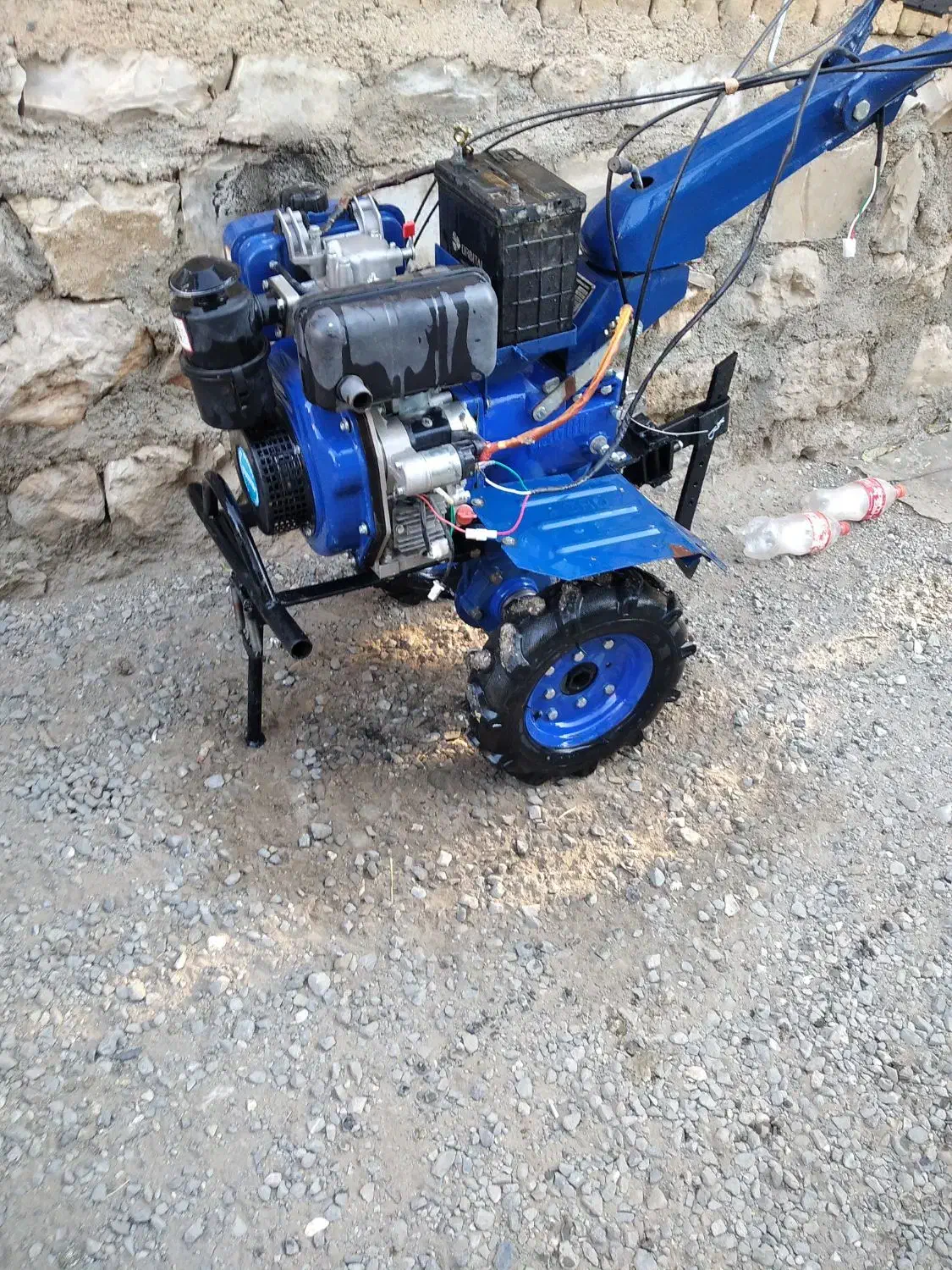 تیلر ۷ونیم اسب بخار اگروماشین گازوئیلی گیربکسی|ماشین‌آلات صنعتی|کرمانشاه, |دیوار