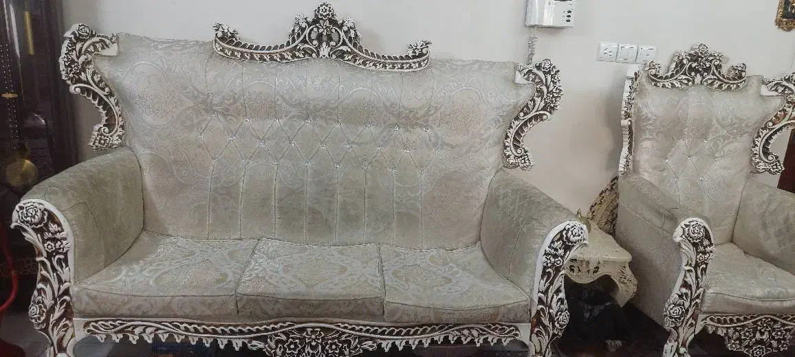 مبل هفت نفره|مبلمان خانگی و میز عسلی|ری, ظهیرآباد|دیوار
