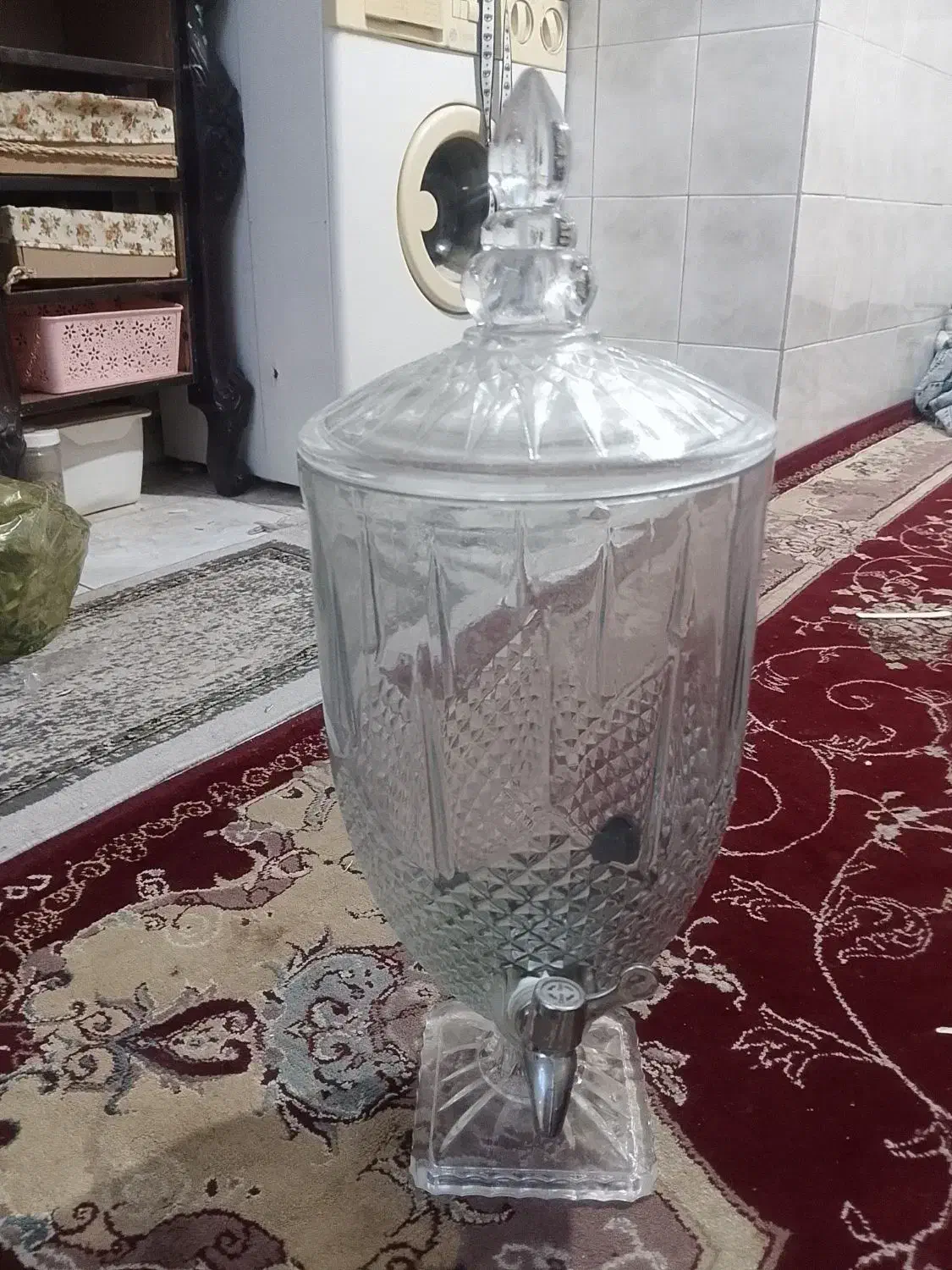 کلمن شیشه‌ای|ظروف سرو و پذیرایی|نورآباد, |دیوار