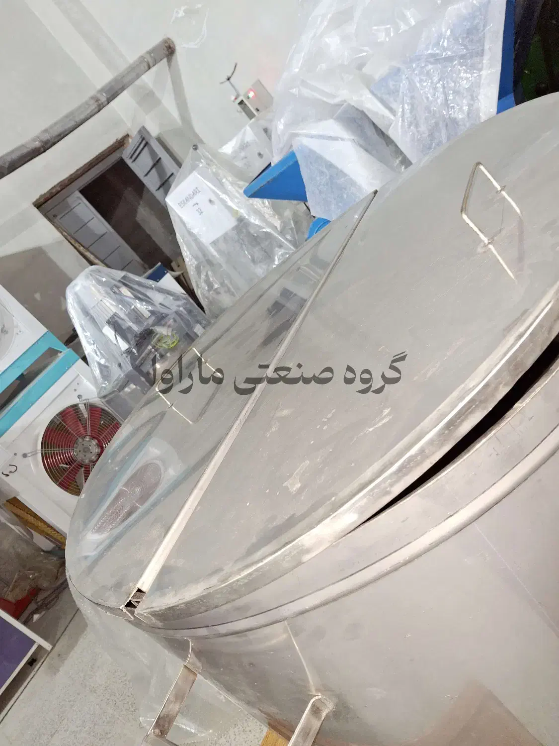 دیگ پخت شیر ، چلو برنج حلیم پاتیل پروسس تانک 500|ماشینآلات صنعتی|کرمانشاه, |دیوار