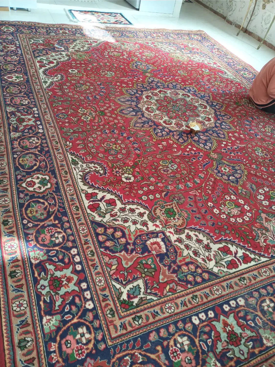 فرش ۱۲متری دستبافت|فرش|تبریز, |دیوار