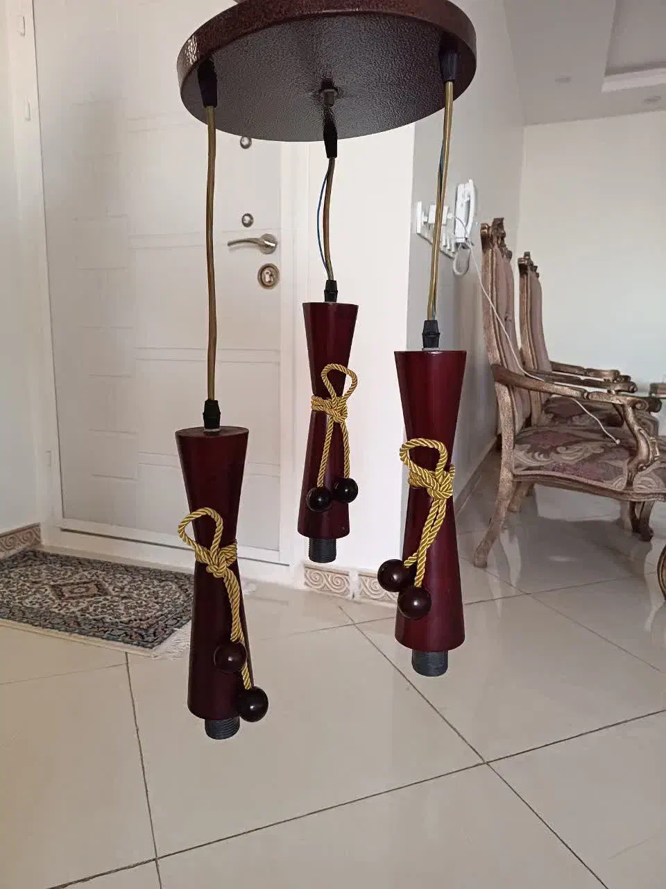 لوستر سه شاخه|لوستر و چراغ آویز|تهران, امیریه|دیوار