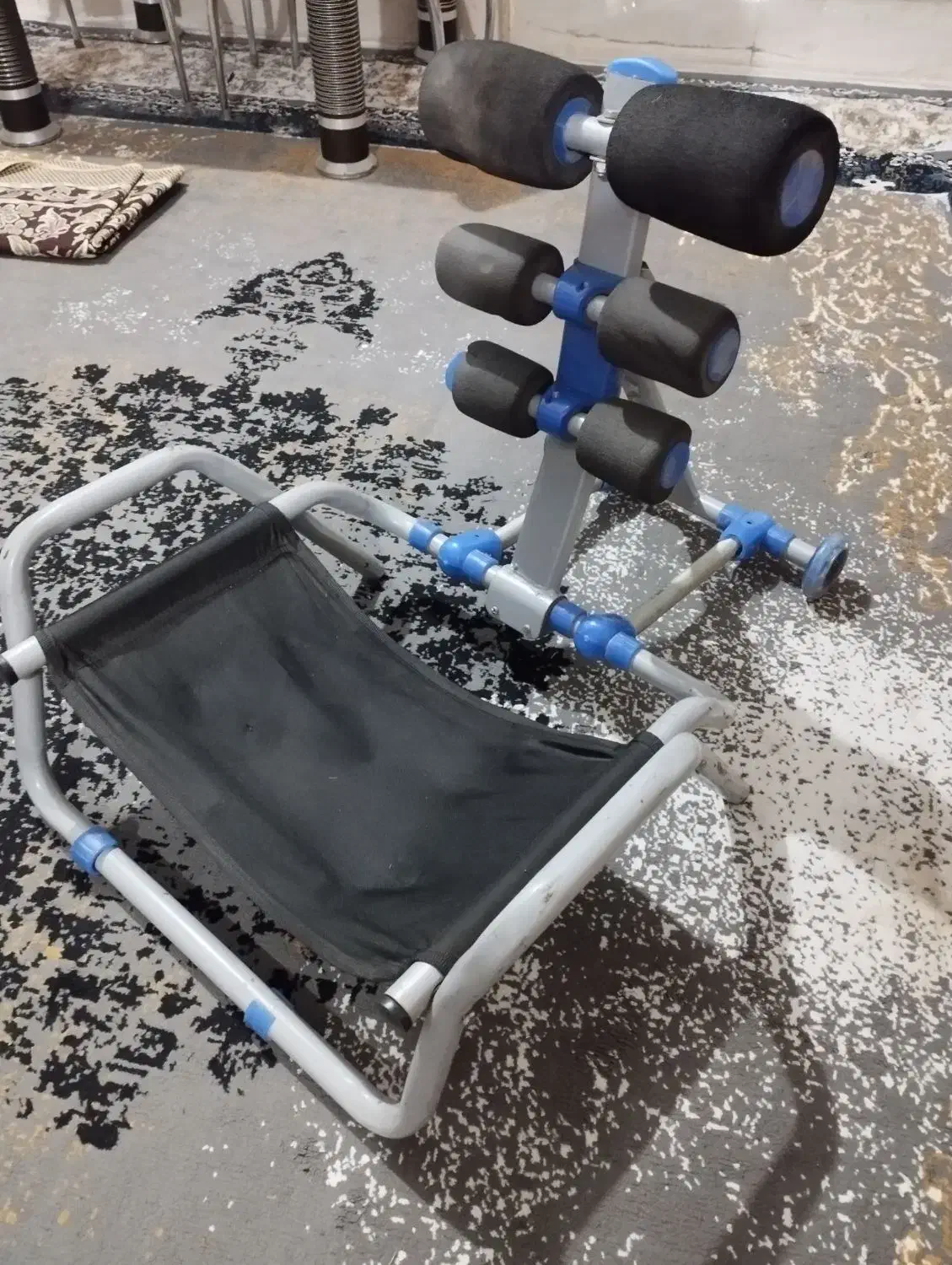 دستگاه دراز نشست تمیز سالم سالم در حد نو|تجهیزات ورزشی|گمیشان, |دیوار