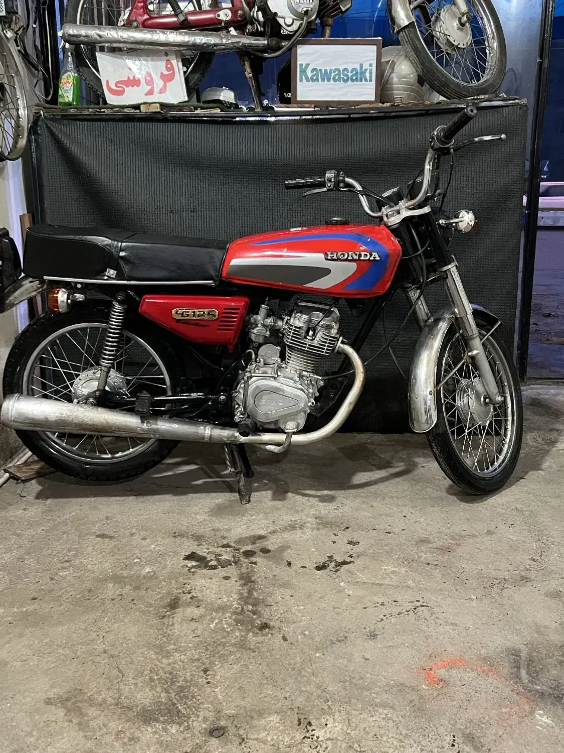 مزایده ۱۲۵ انجین استارتی|موتورسیکلت|تالش, هشتپر|دیوار