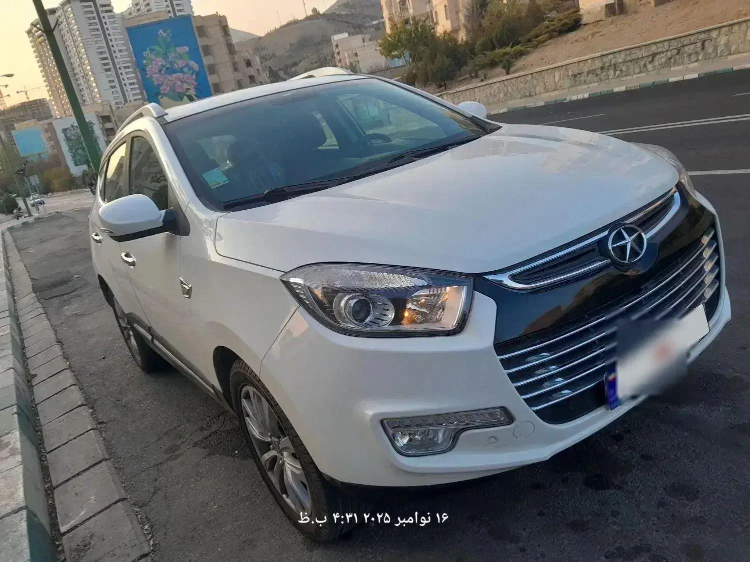 جک اس ۵ نیوفیس مدل ۱۴۰۲ سفید|خودرو سواری و وانت|تهران, شهرک شهید باقری|دیوار