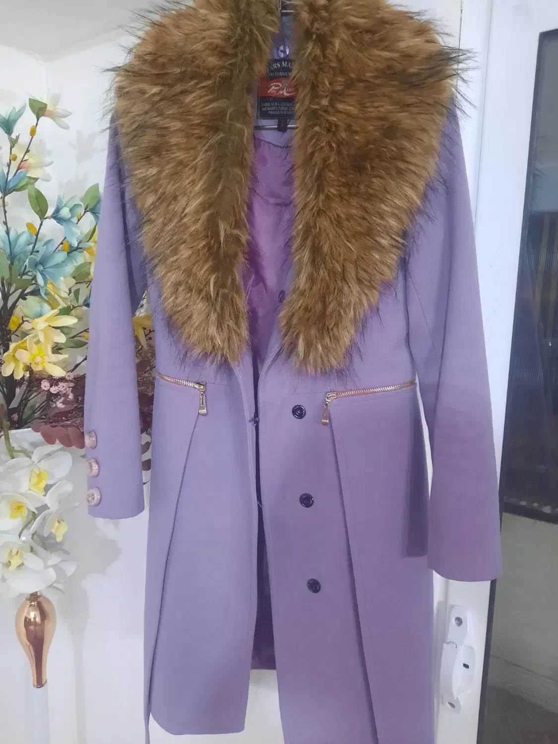 پالتو فوتر یاسی سایز ۳۸-۴۰|لباس|قم, باغ پنبه|دیوار