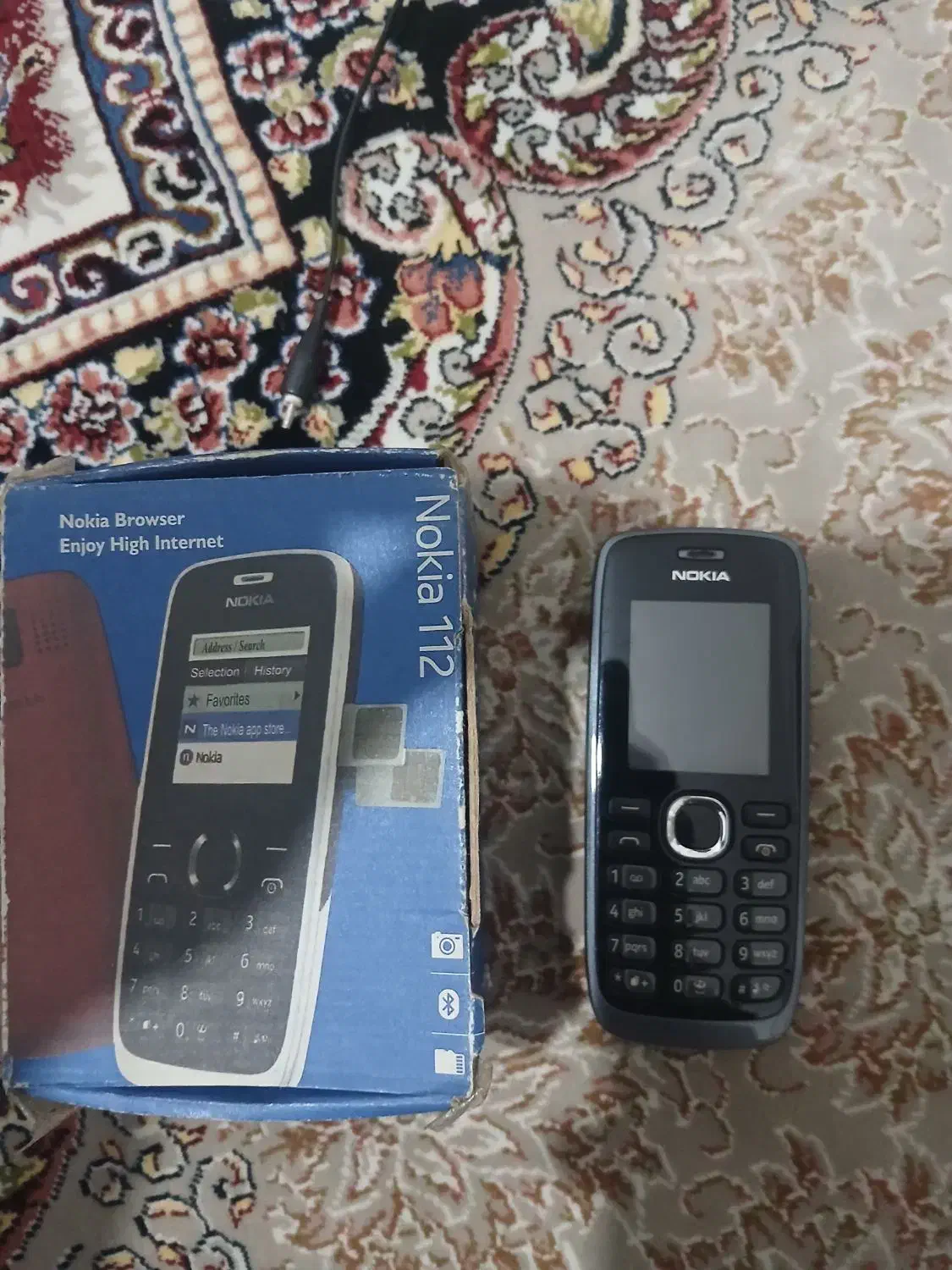 نوکیا ۱۱۲ کاملا سالم با کارتن و انتقال مالکیت|موبایل|شاهرود, |دیوار