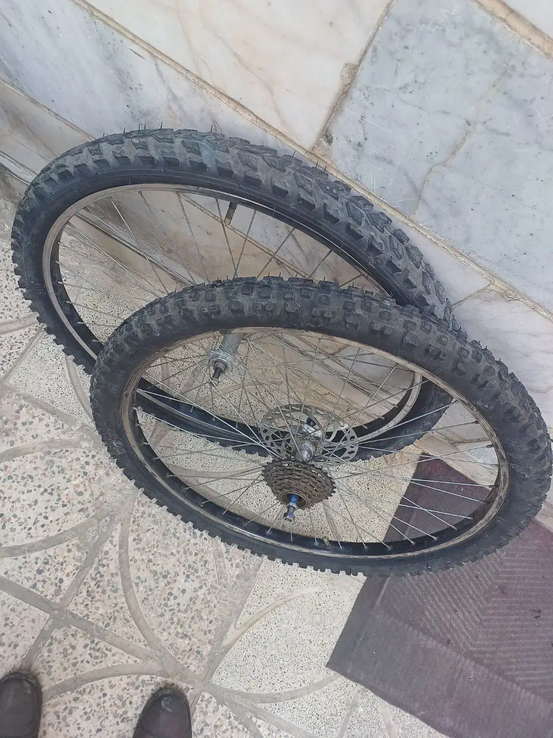 چرخ طوقه و لاستیک عقب و جلو ۲۶|دوچرخه، اسکیت، اسکوتر|تهران, شهرک استقلال|دیوار