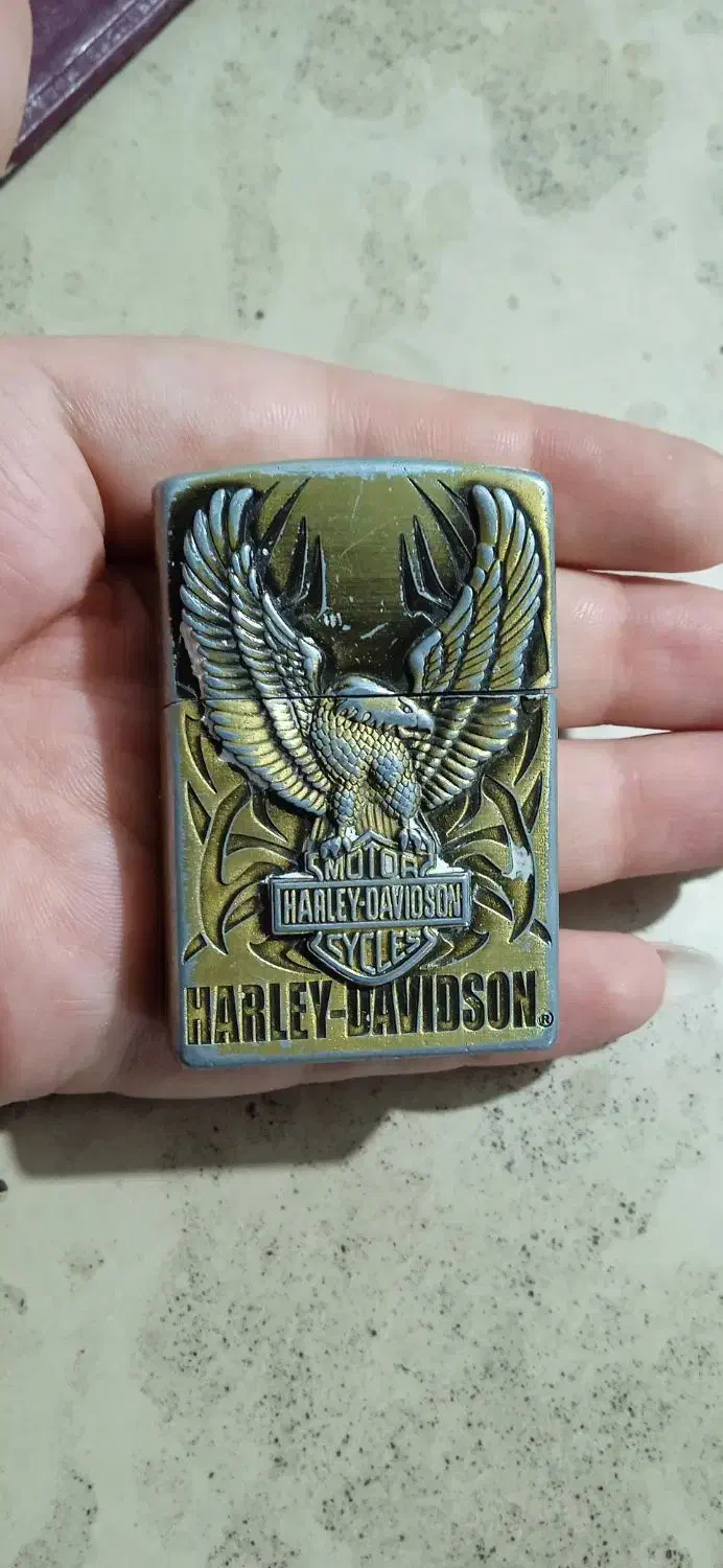 فندک بنزینی زیپو اصل قدیمی همراه با جعبه|کلکسیون اشیاء عتیقه|تهران, خاوران|دیوار