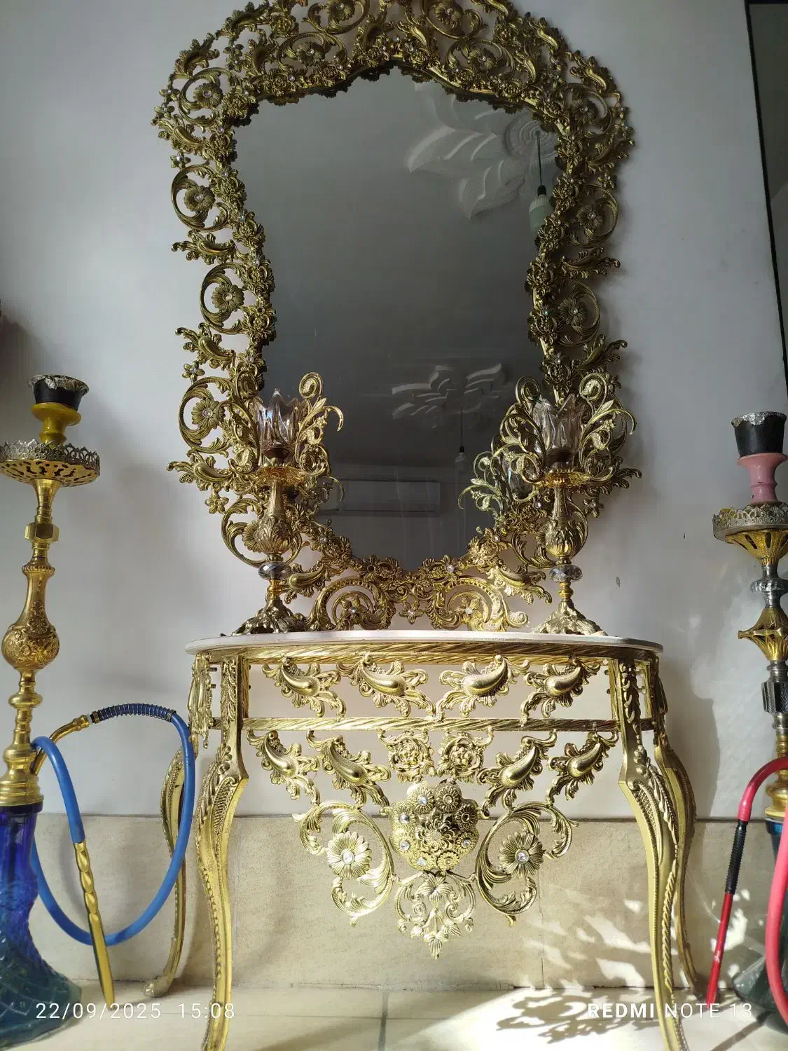 اینه شمعدان|آینه|ارومیه, |دیوار