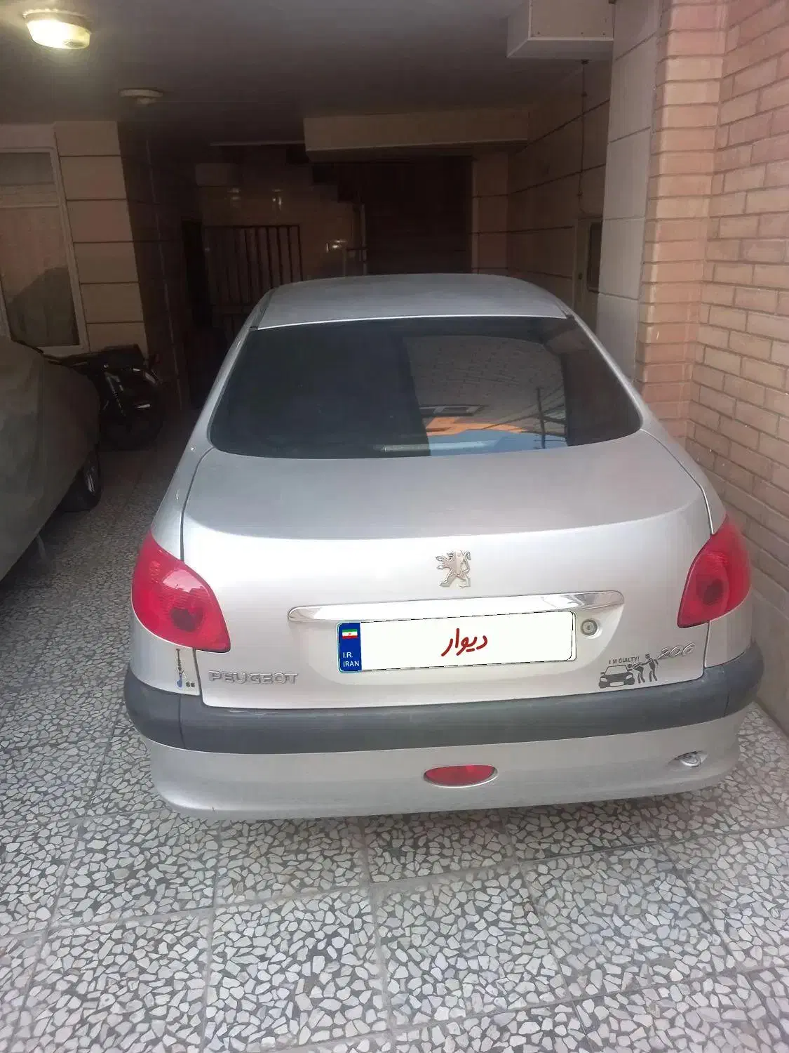 پژو ۲۰۶ تیپ ۵|خودرو سواری و وانت|اصفهان, برازنده|دیوار