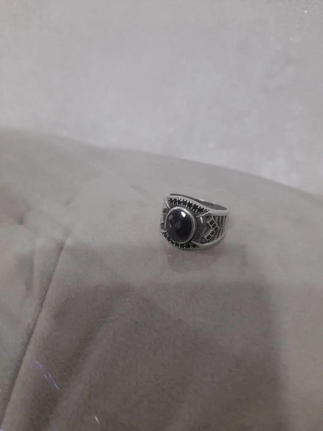 انگشتر نقره ترکیه ای (دانشجویی)|جواهرات|همدان, |دیوار