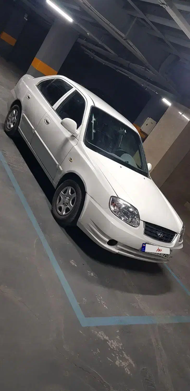 هیوندای ورنا، مدل ۸۳، سفید|خودرو سواری و وانت|کرمان, |دیوار