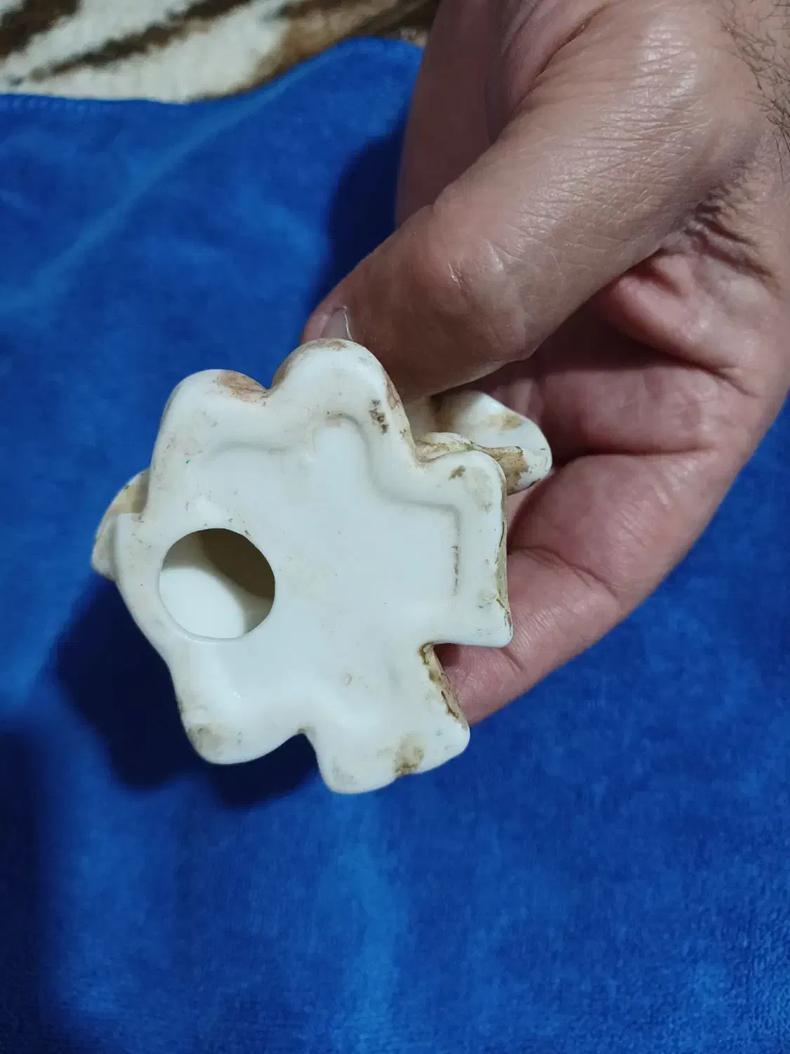 مجسمه قدیمی حضرت مریم(ع)از جنس سرامیک قدیمی|کلکسیون اشیاء عتیقه|ارومیه, |دیوار