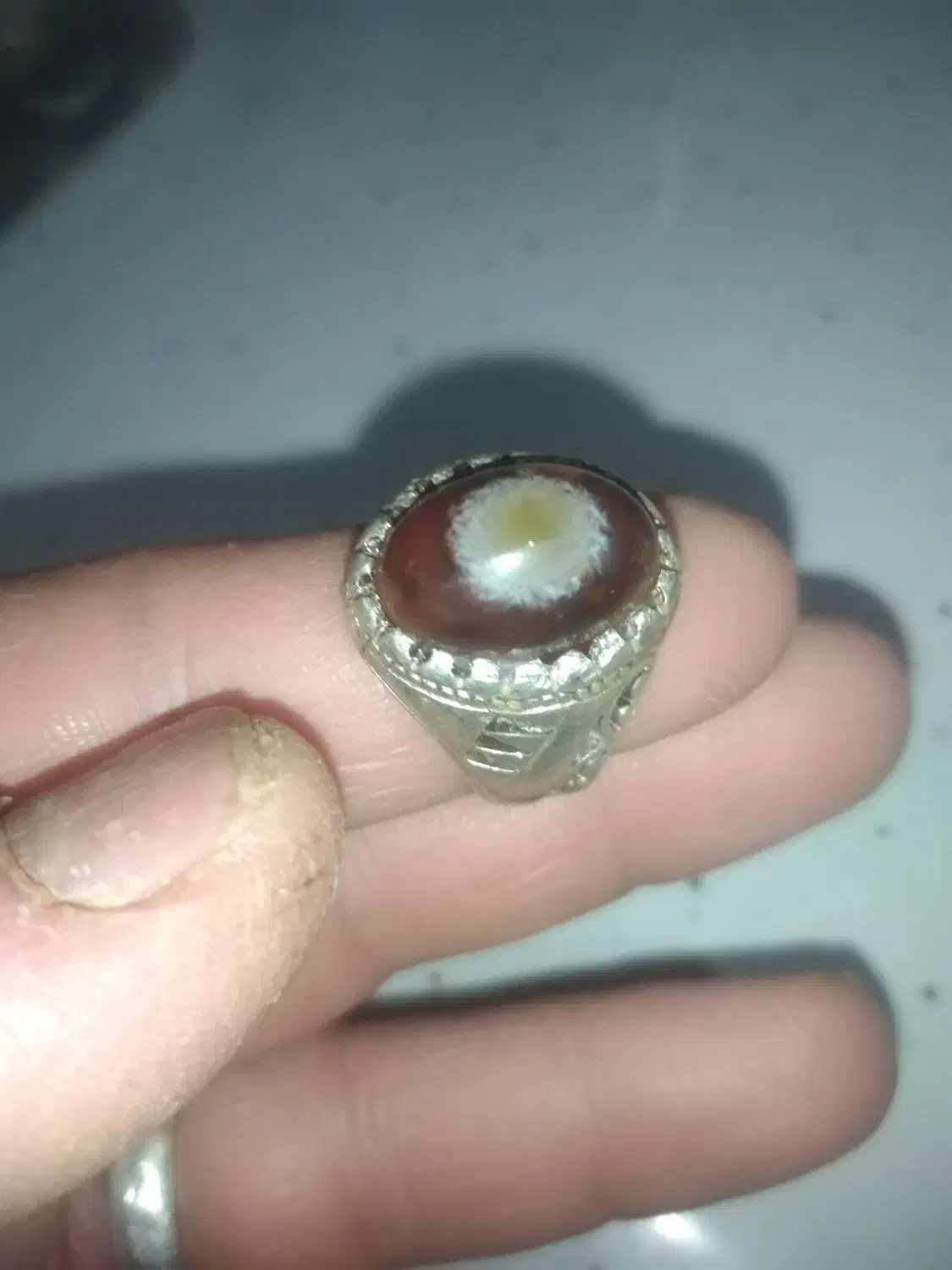 انگشتر باباقوری مشه ای|جواهرات|قنوات, |دیوار