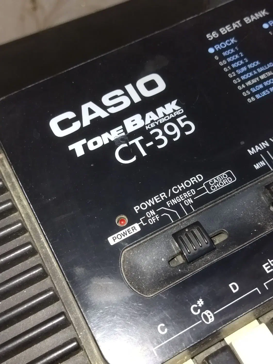 ارگ مدل Casio CT-395|پیانو، کیبورد، آکاردئون|قزوین, |دیوار