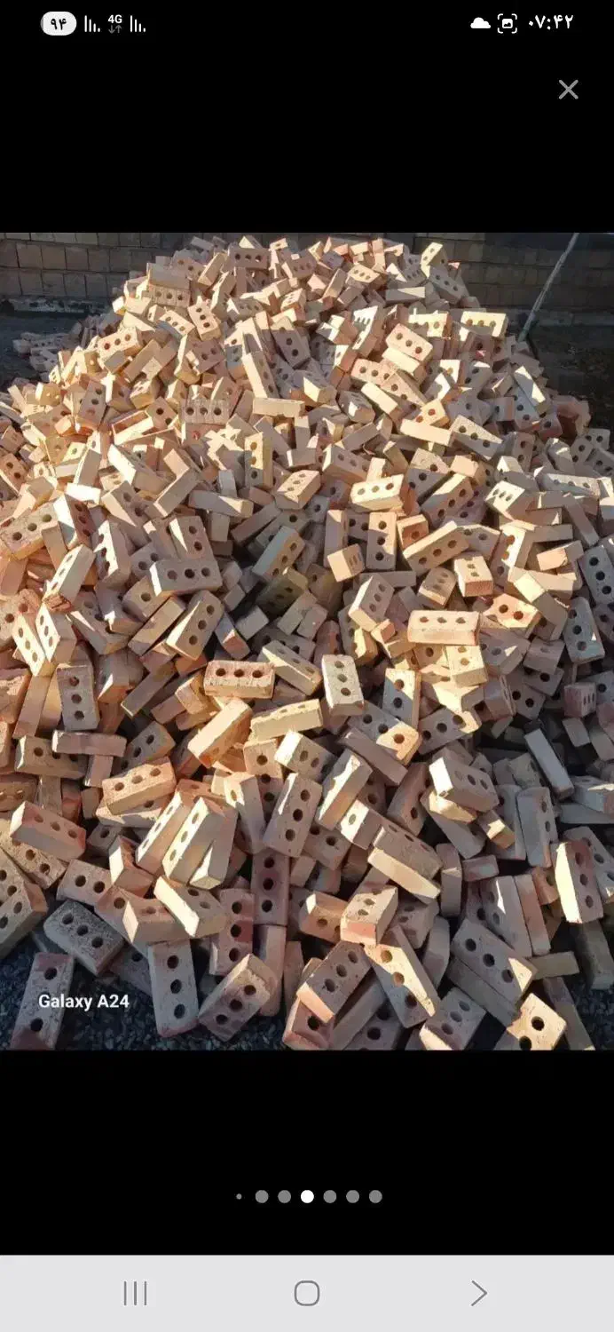 آجر سه سوراخ پرسی شبستر خرید آسان از کارخانه|مصالح و تجهیزات ساختمان|تبریز, |دیوار