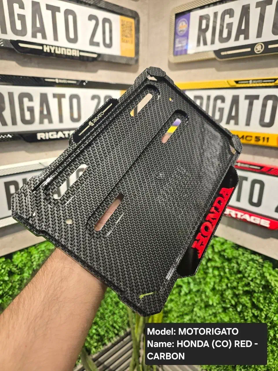 قاب پلاک موتور سیکلت لوکس|قطعات یدکی و لوازم جانبی|تهران, مرزداران|دیوار