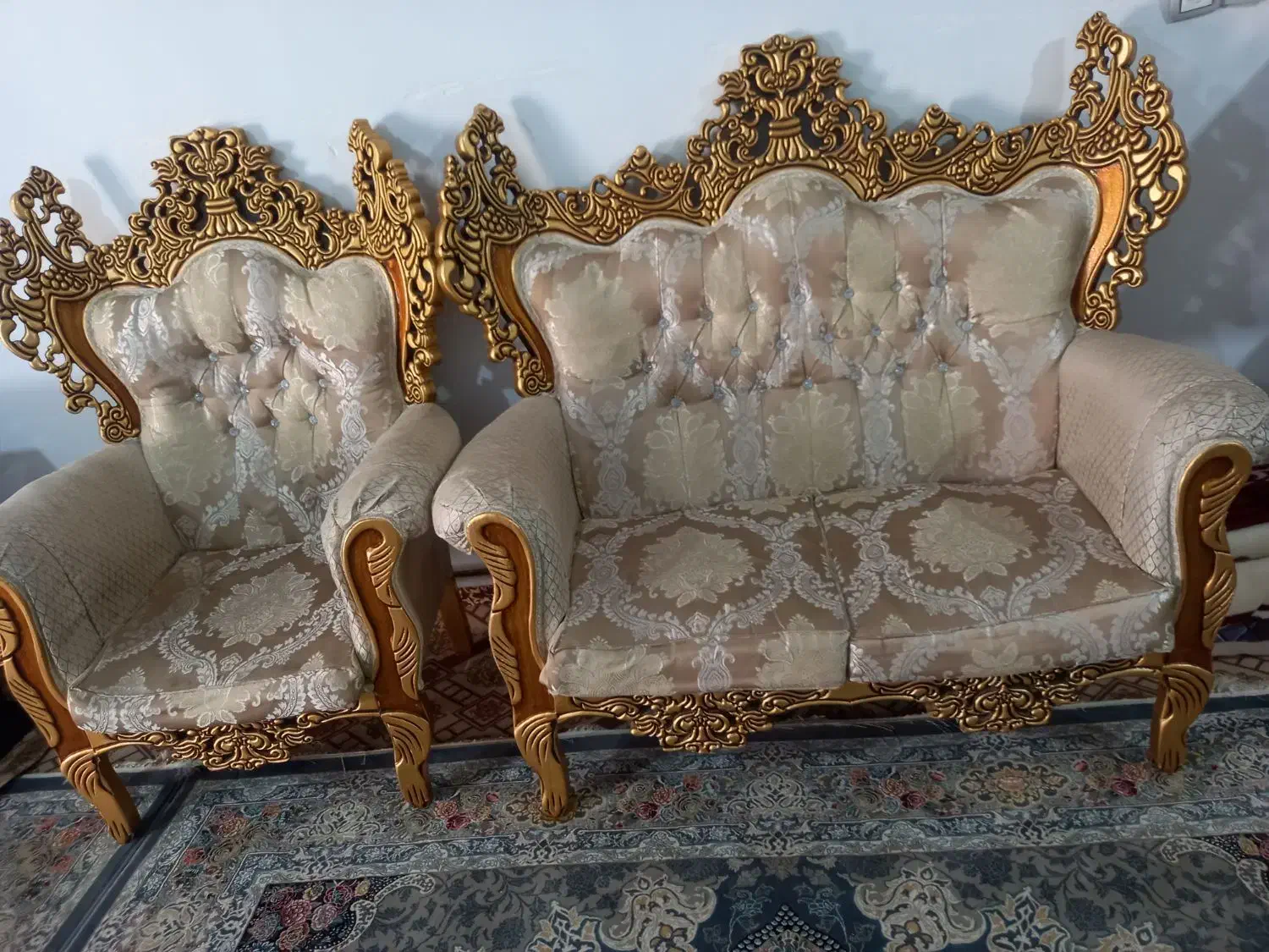 مبل ۷ نفره|مبلمان خانگی و میز عسلی|نظرآباد, رسالت|دیوار